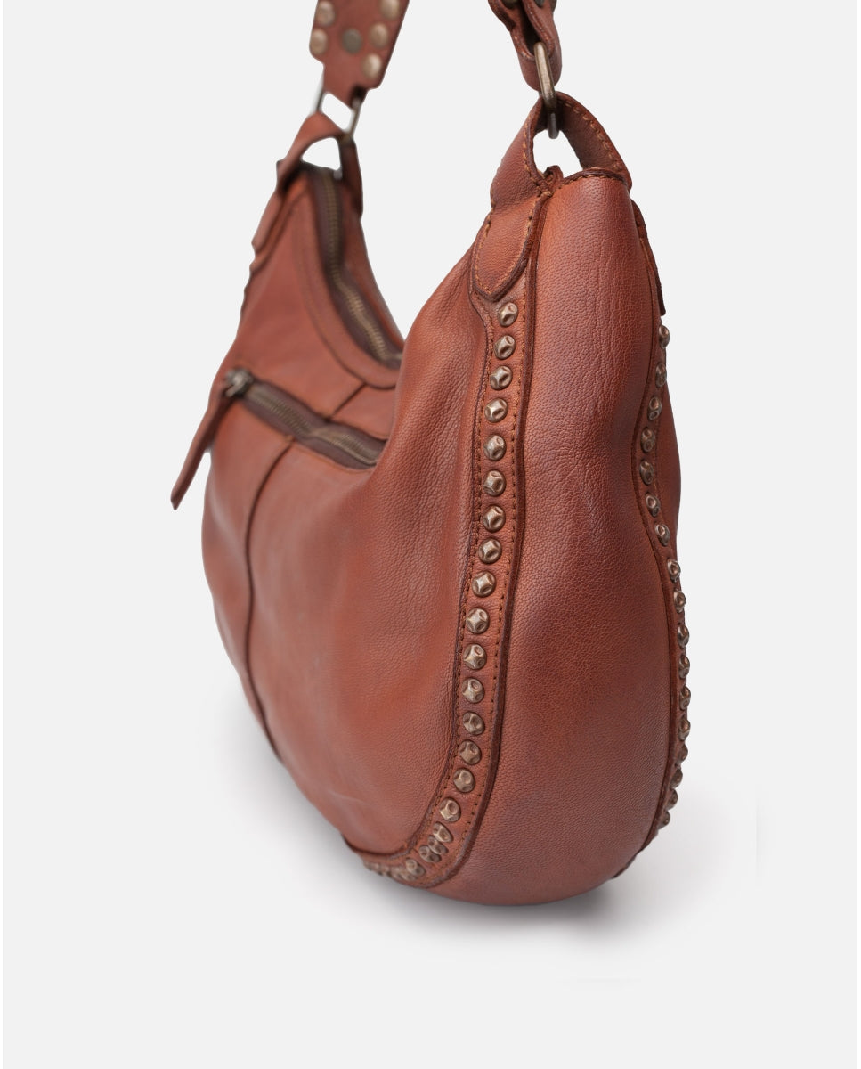 Veske Portland, skulderveske. Tan