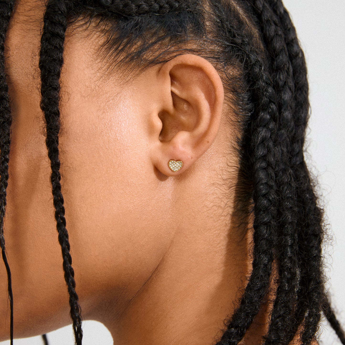 Øredobber EMMETT gullbelagt