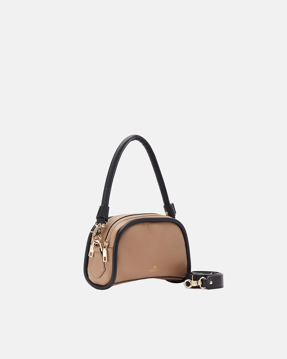 Veske Linda Camera Bag. Taupe