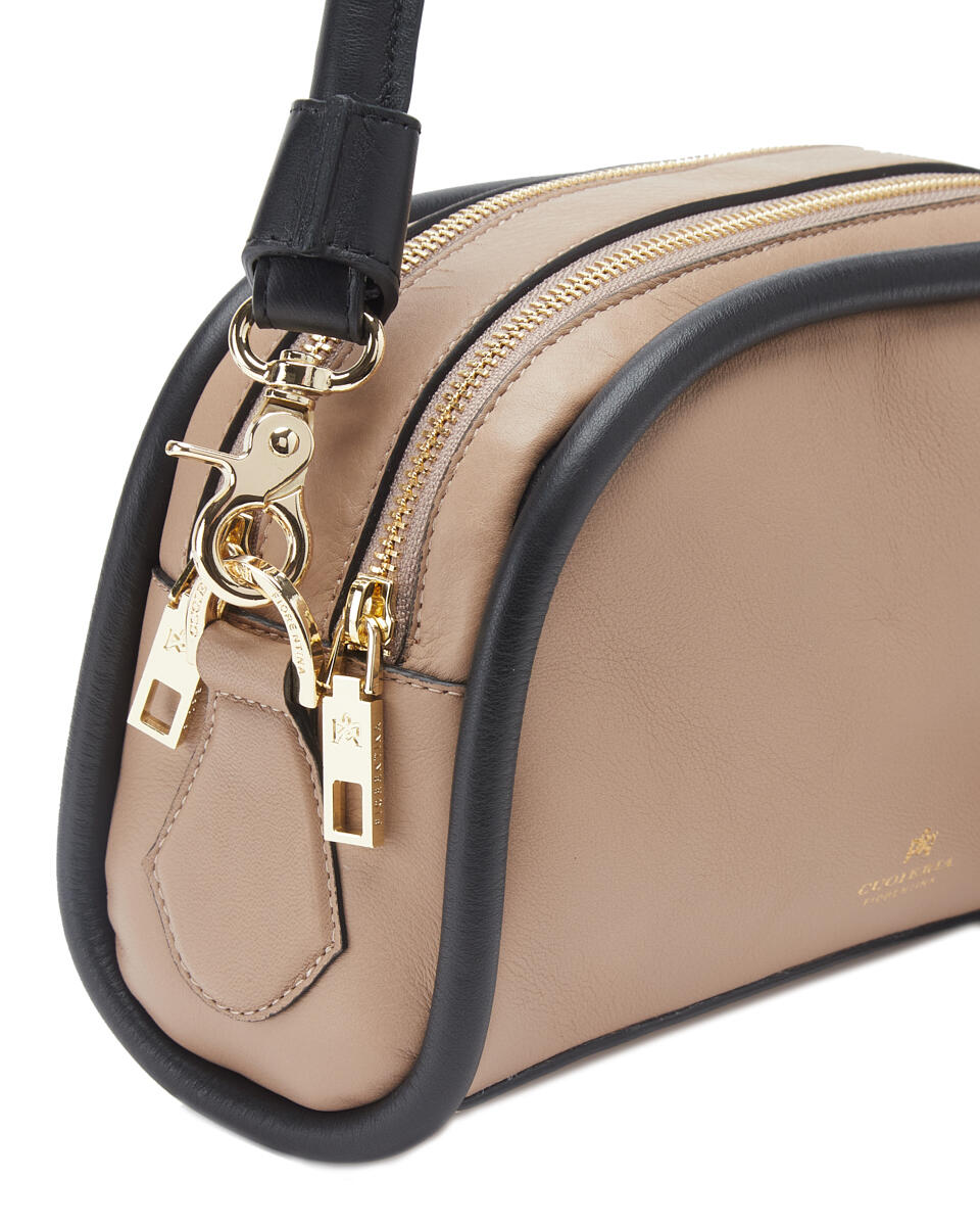 Veske Linda Camera Bag. Taupe