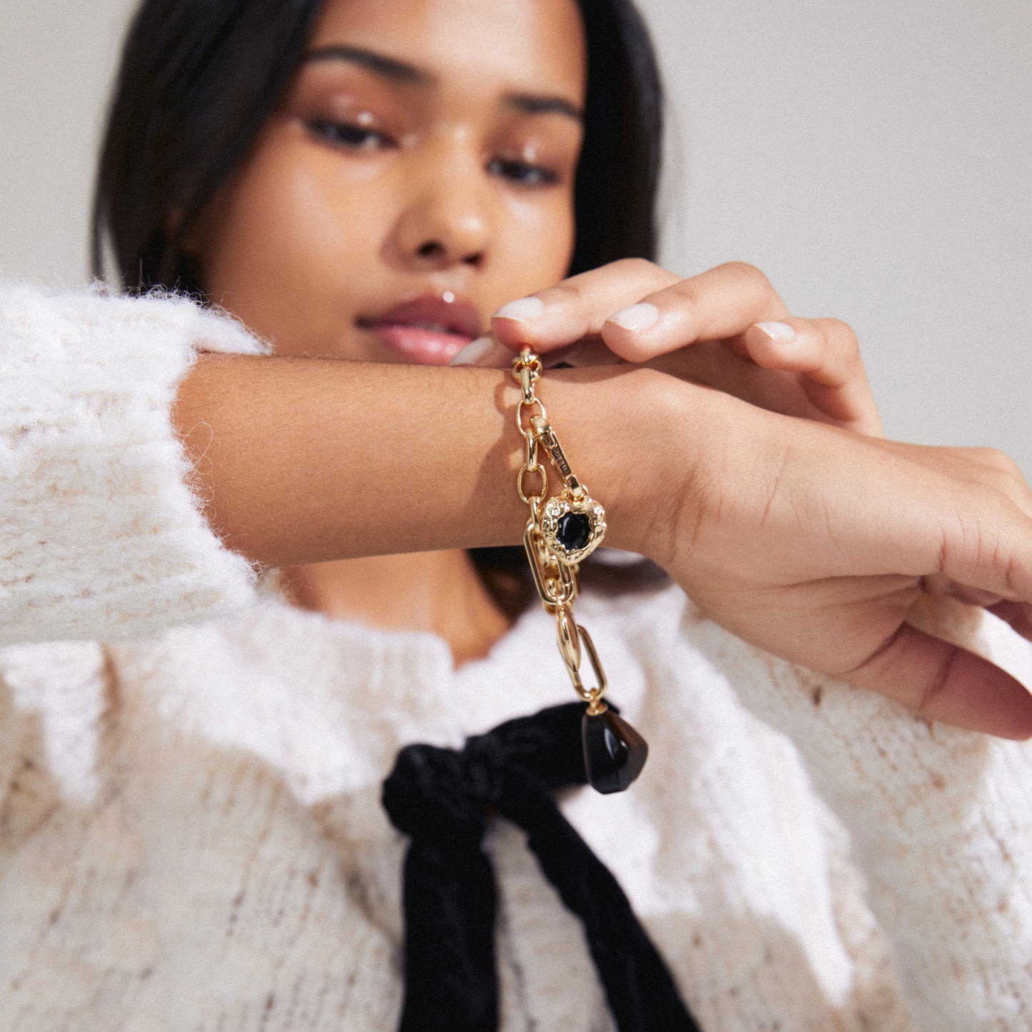Armbånd CHARM armbånd gullbelagt