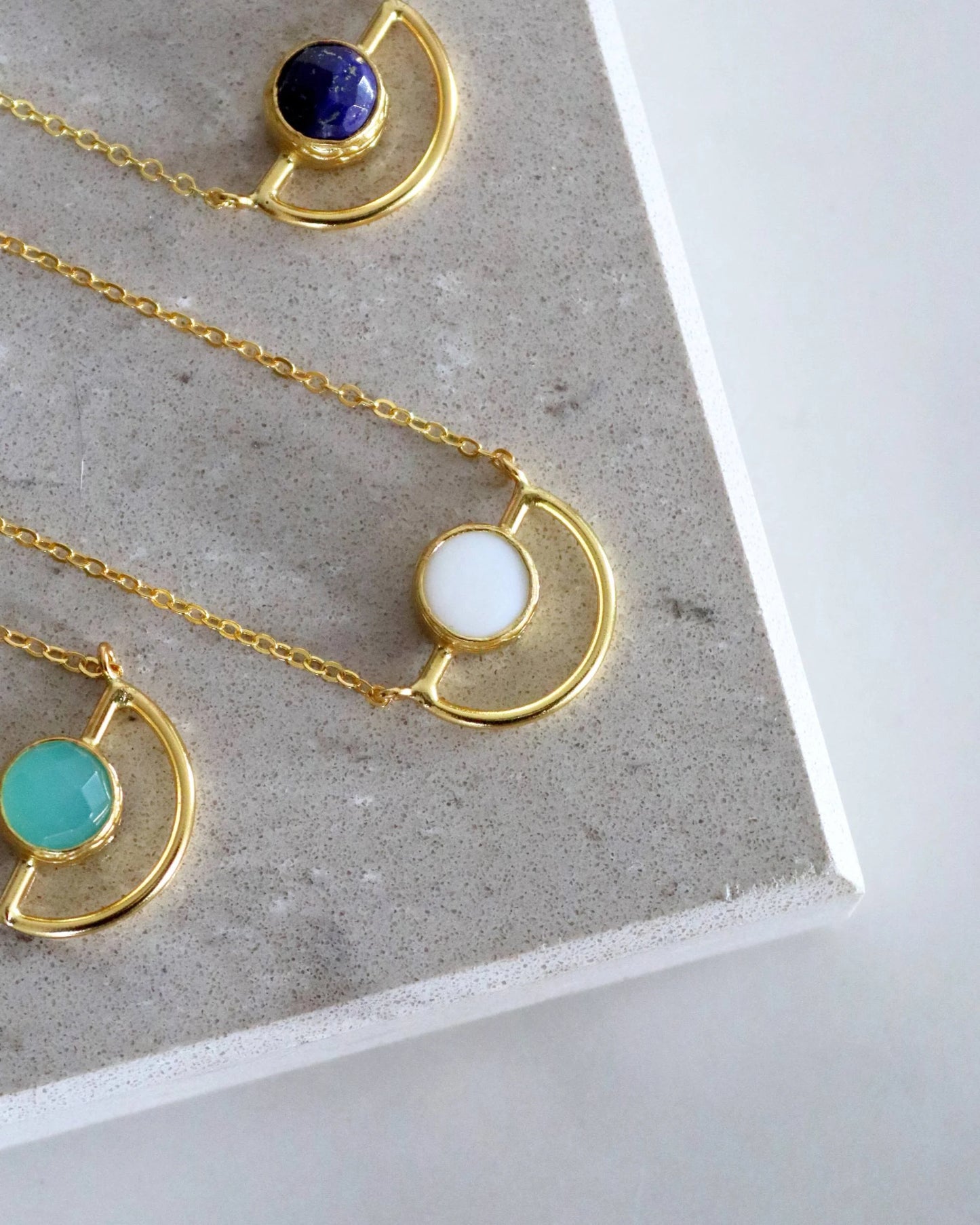 Smykke Elise Lapis Pendant Necklace