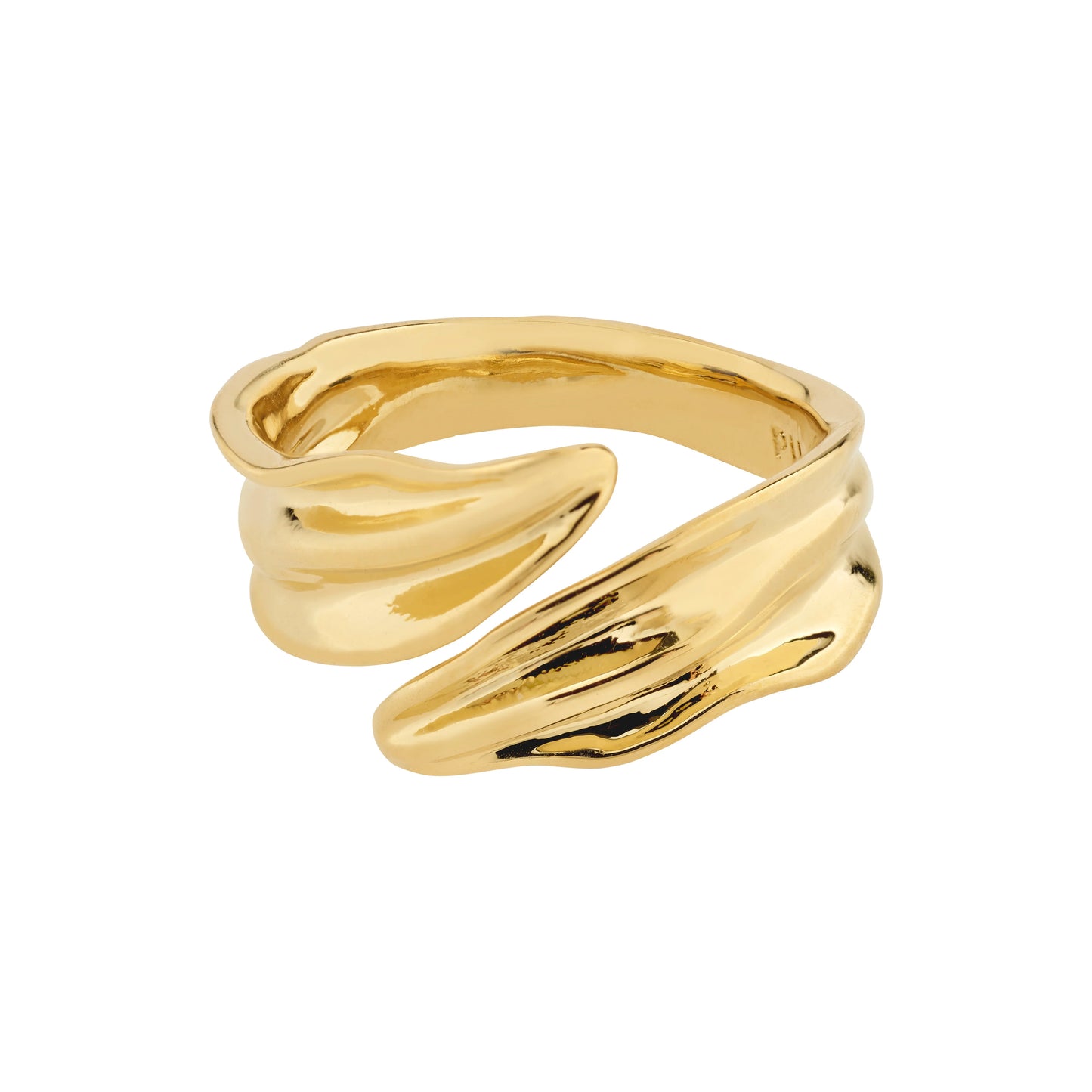 Ring ELISSA ring gullbelagt