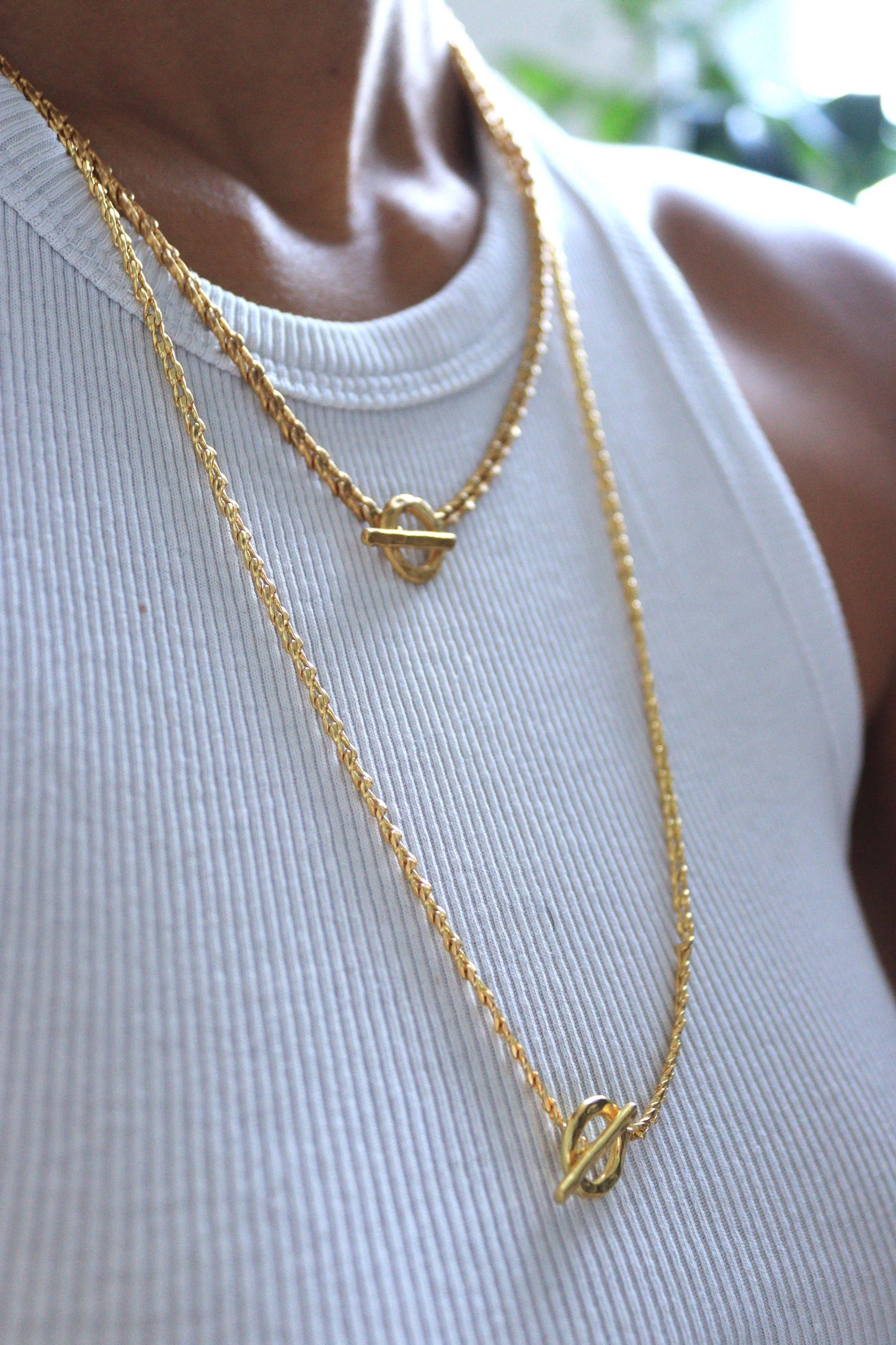 Smykke Thea Snake Chain Necklace