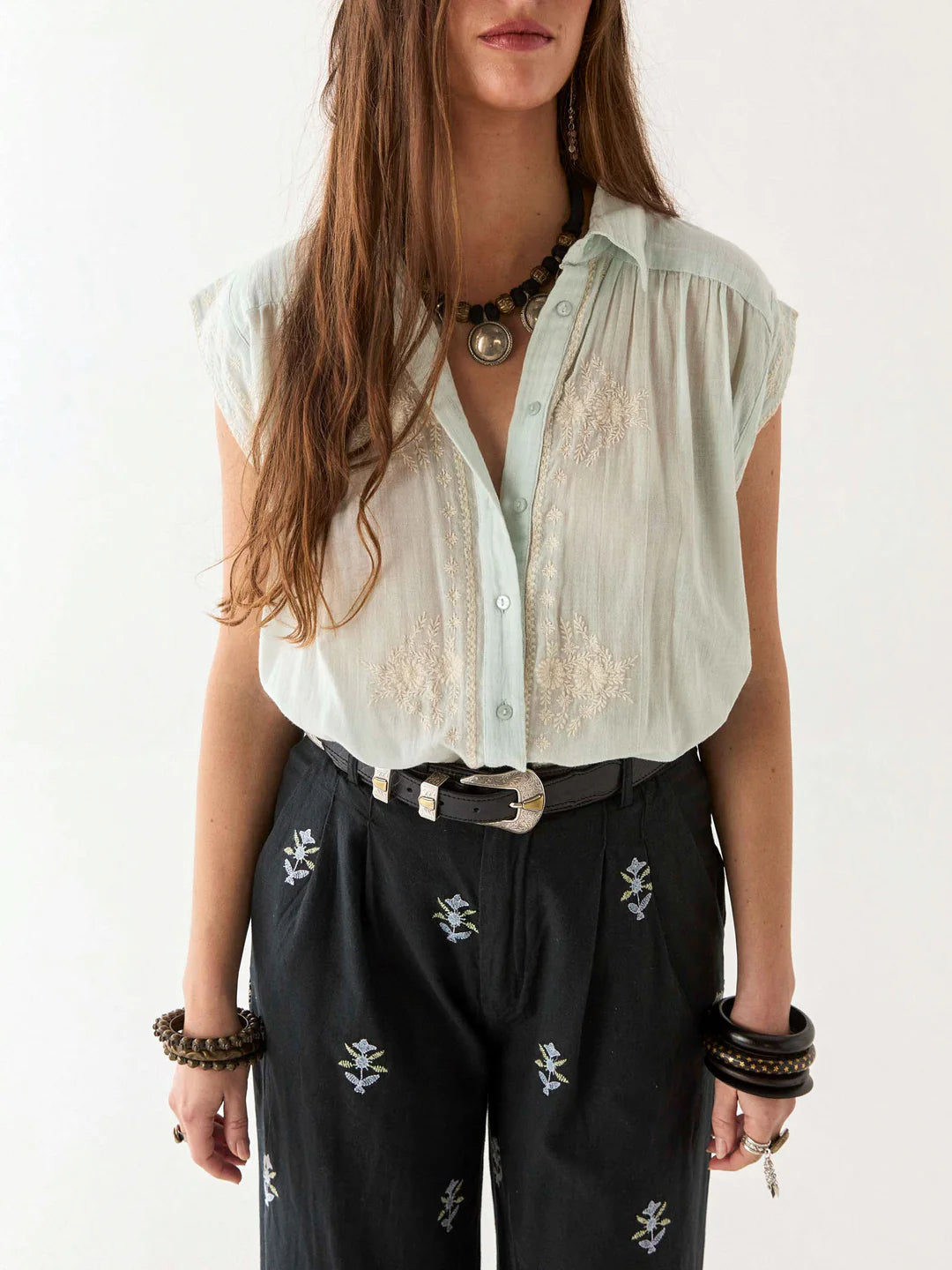 Bluse Mafalda - Daisy Azzuro
