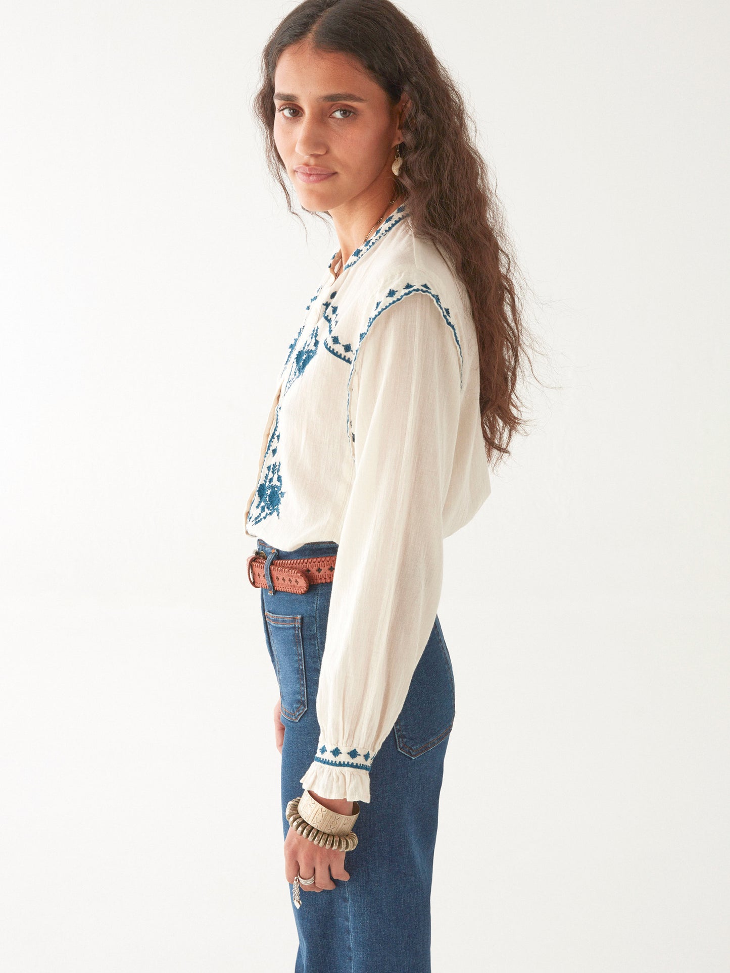 Bluse Philippa - Daisy Panna Cotta