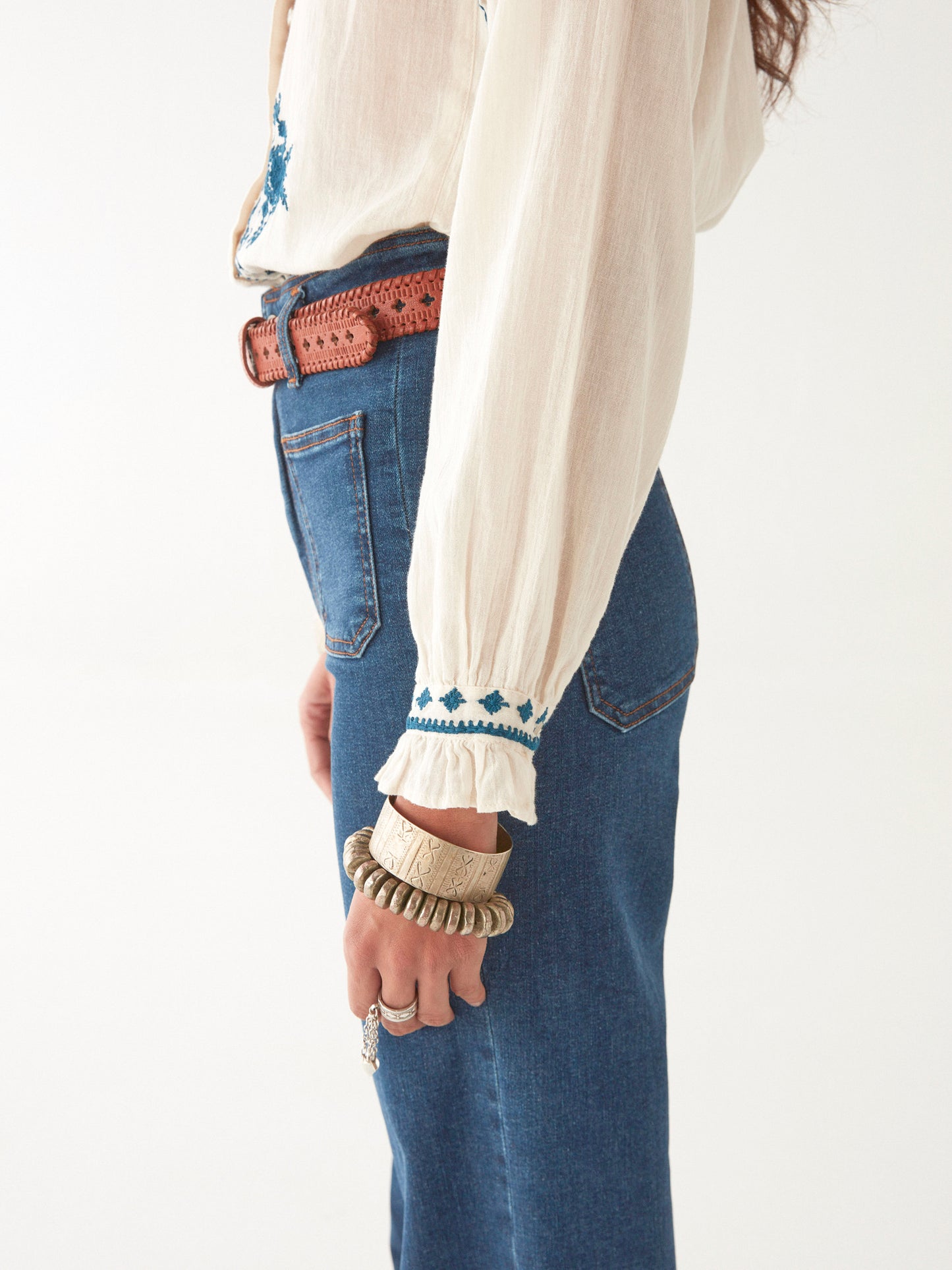 Bluse Philippa - Daisy Panna Cotta