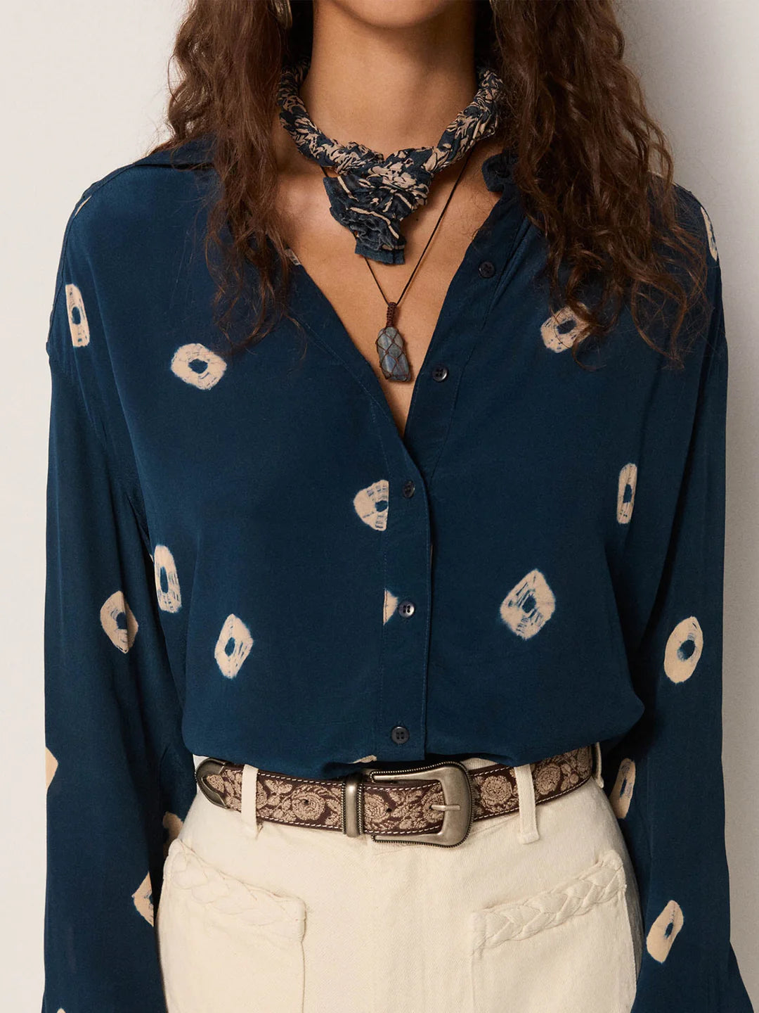 Skjerf Rosie - Blue Lion