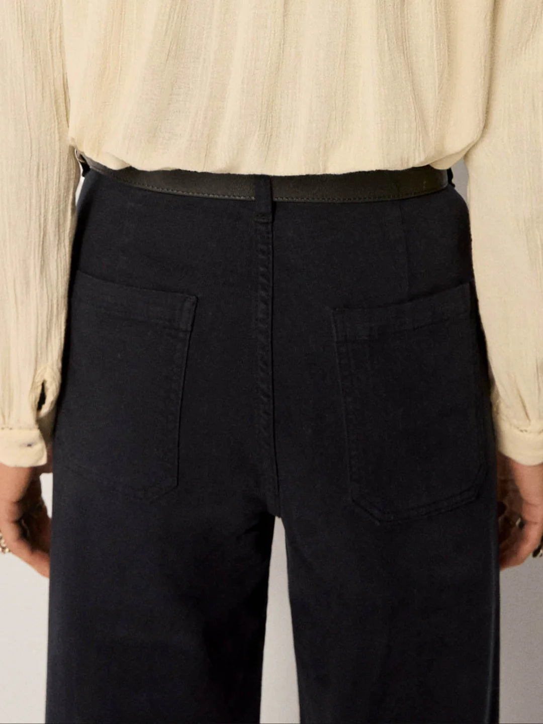 Bluse Amrit - Navy Blue