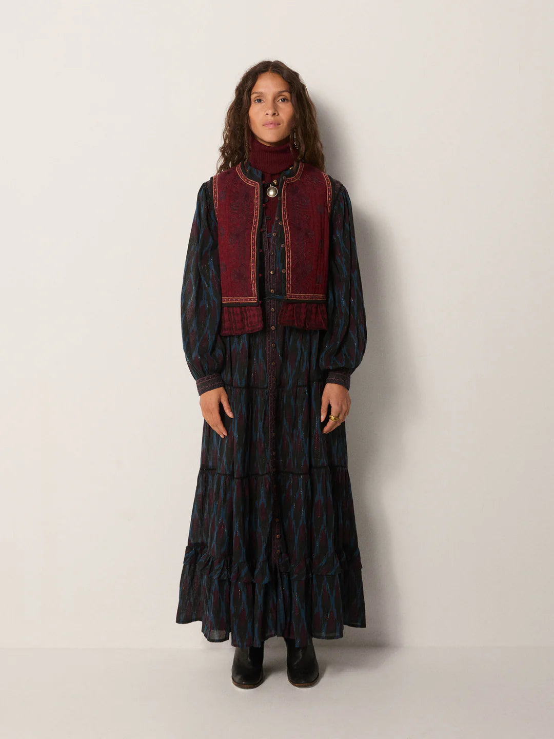 Kjole Ciro - Firework Ocean