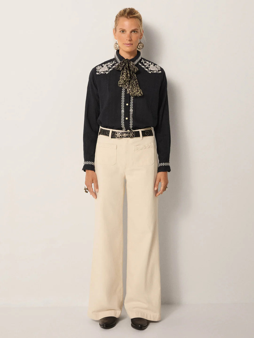 Bluse Charro - Tabasco Noir