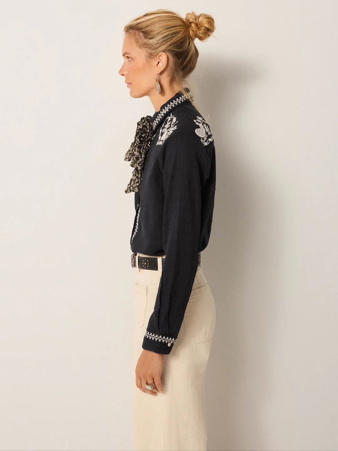 Bluse Charro - Tabasco Noir