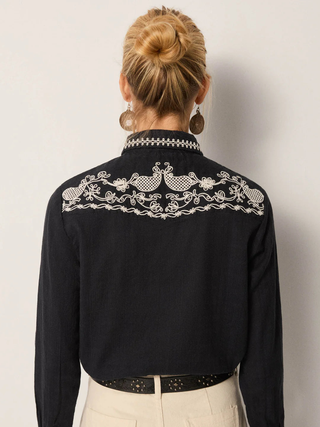 Bluse Charro - Tabasco Noir