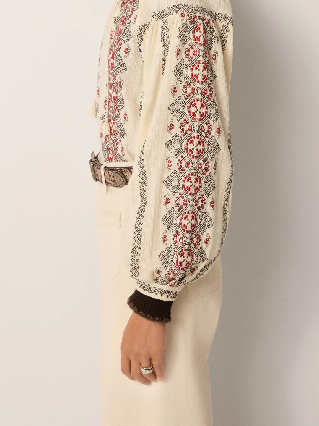 Bluse Virginia - Danubio Ecru