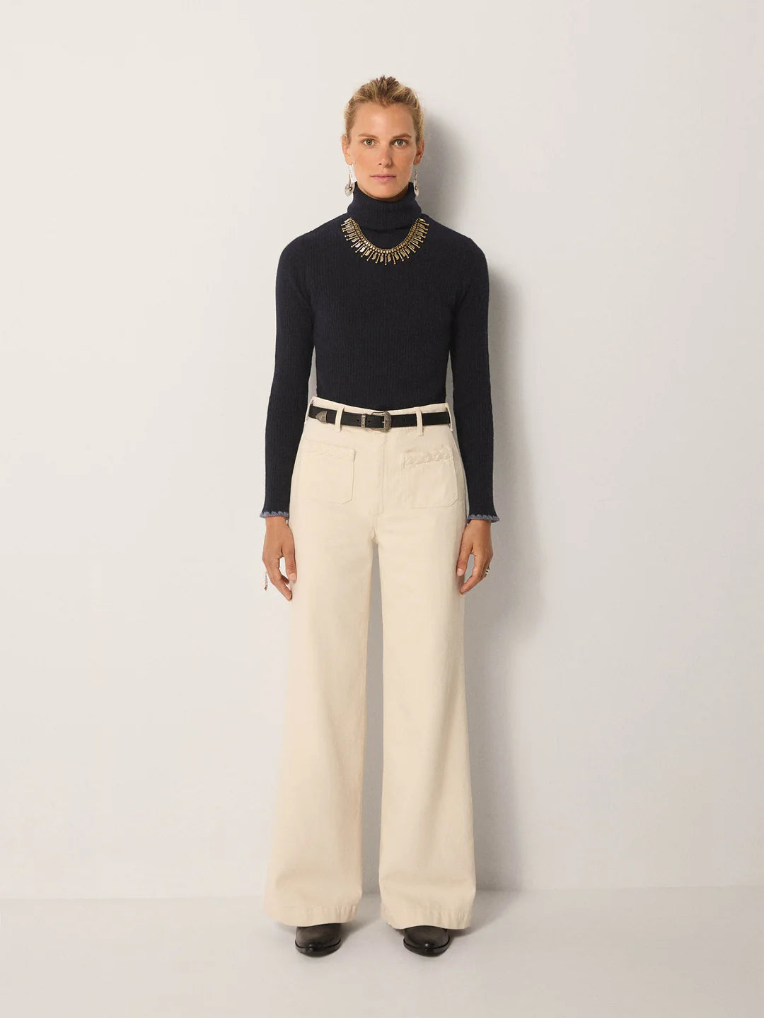 Belte Dakota - Black Silver