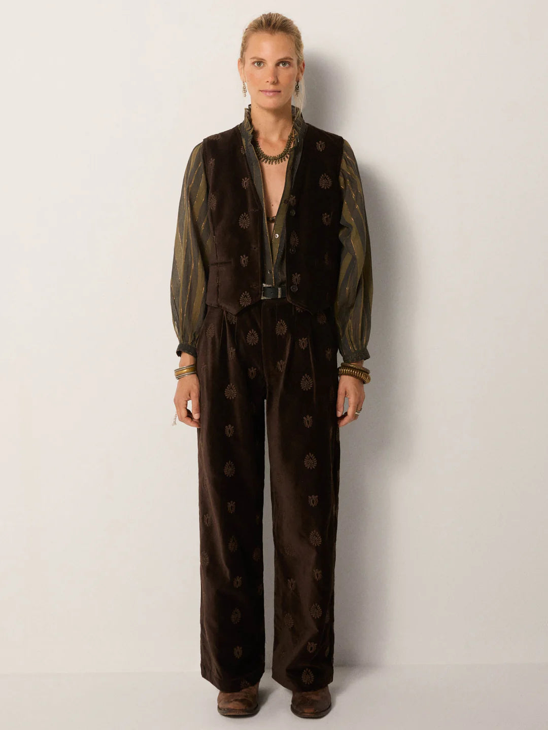 Vest Kafka - Velluto Macchiato