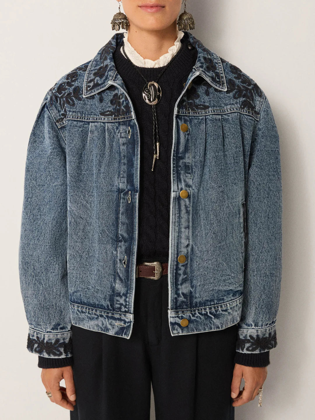 Jakke Wesley - Western Blue
