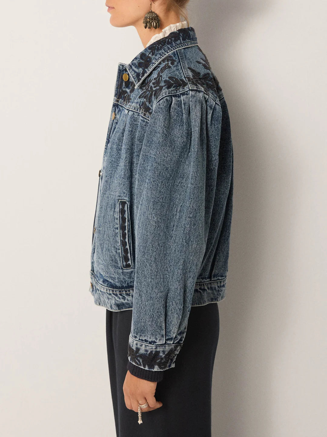 Jakke Wesley - Western Blue