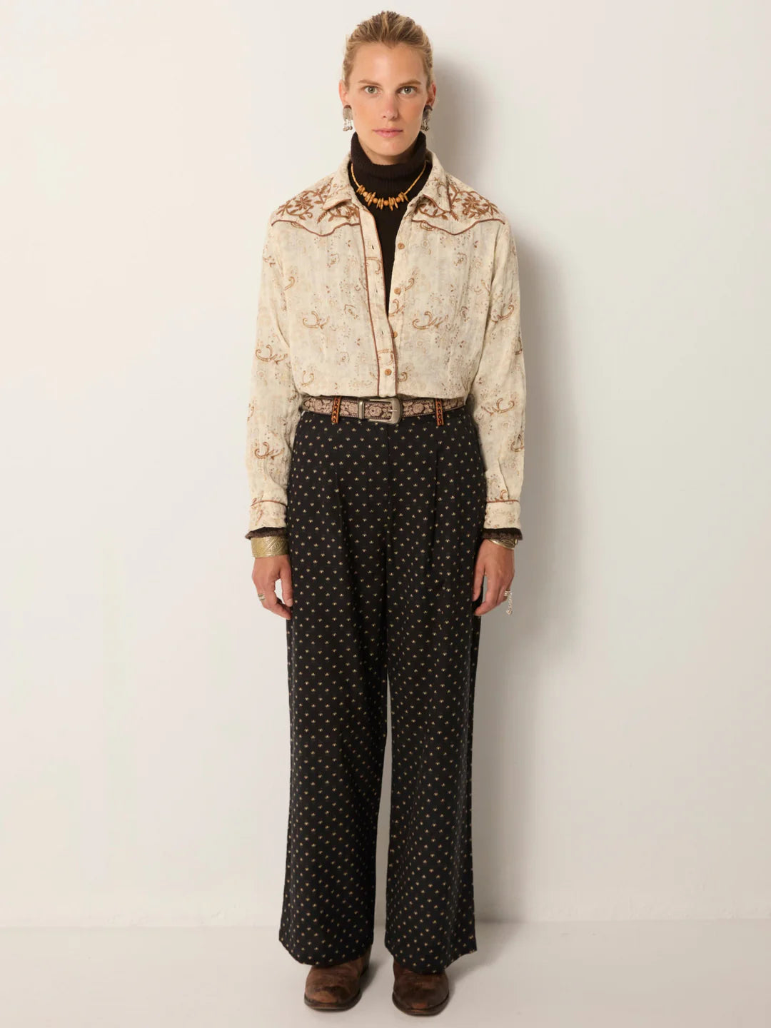 Bluse Jolene - Golden Cowboy