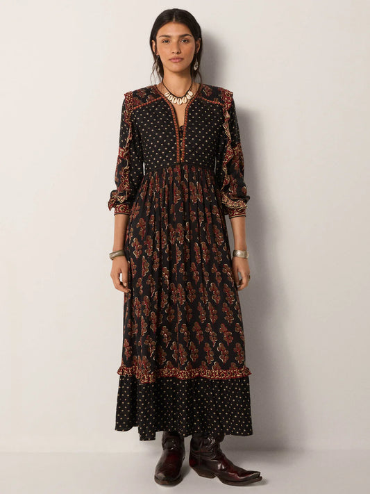 Kjole Lily - Cocora Black Coffee