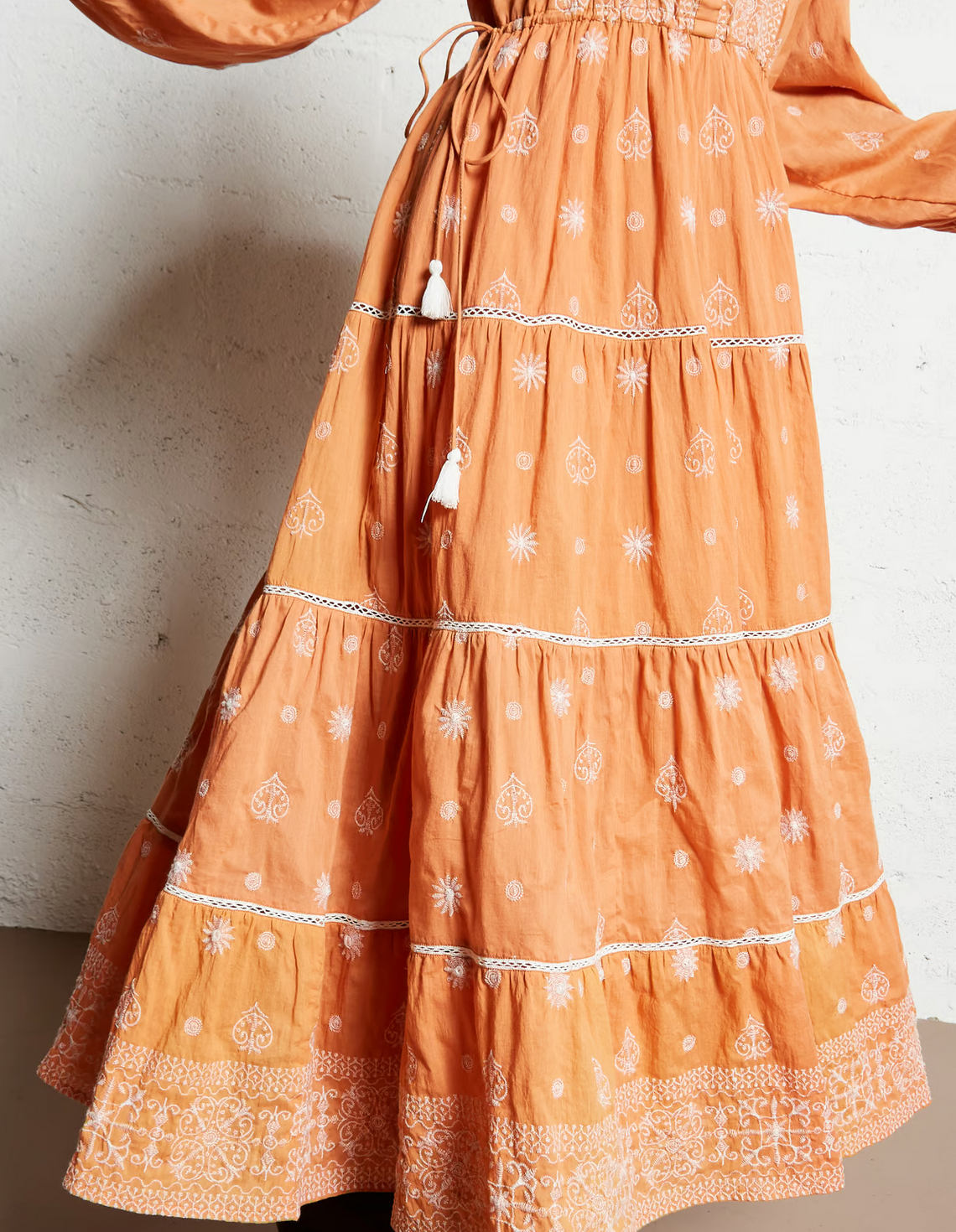 Kjole Caroline Sole Mio - Pumpkin