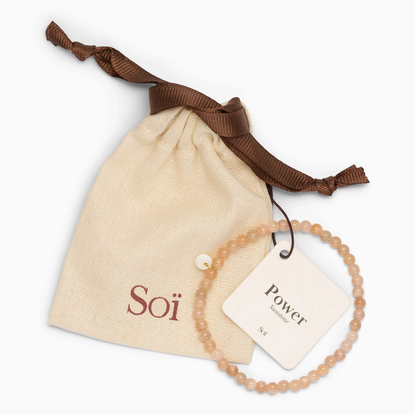 Petite Sunstone Stretch armbånd - Power Soï Copenhagen