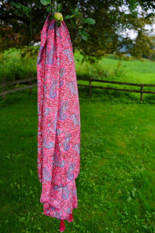 Sjal Valeria, Silkeblanding