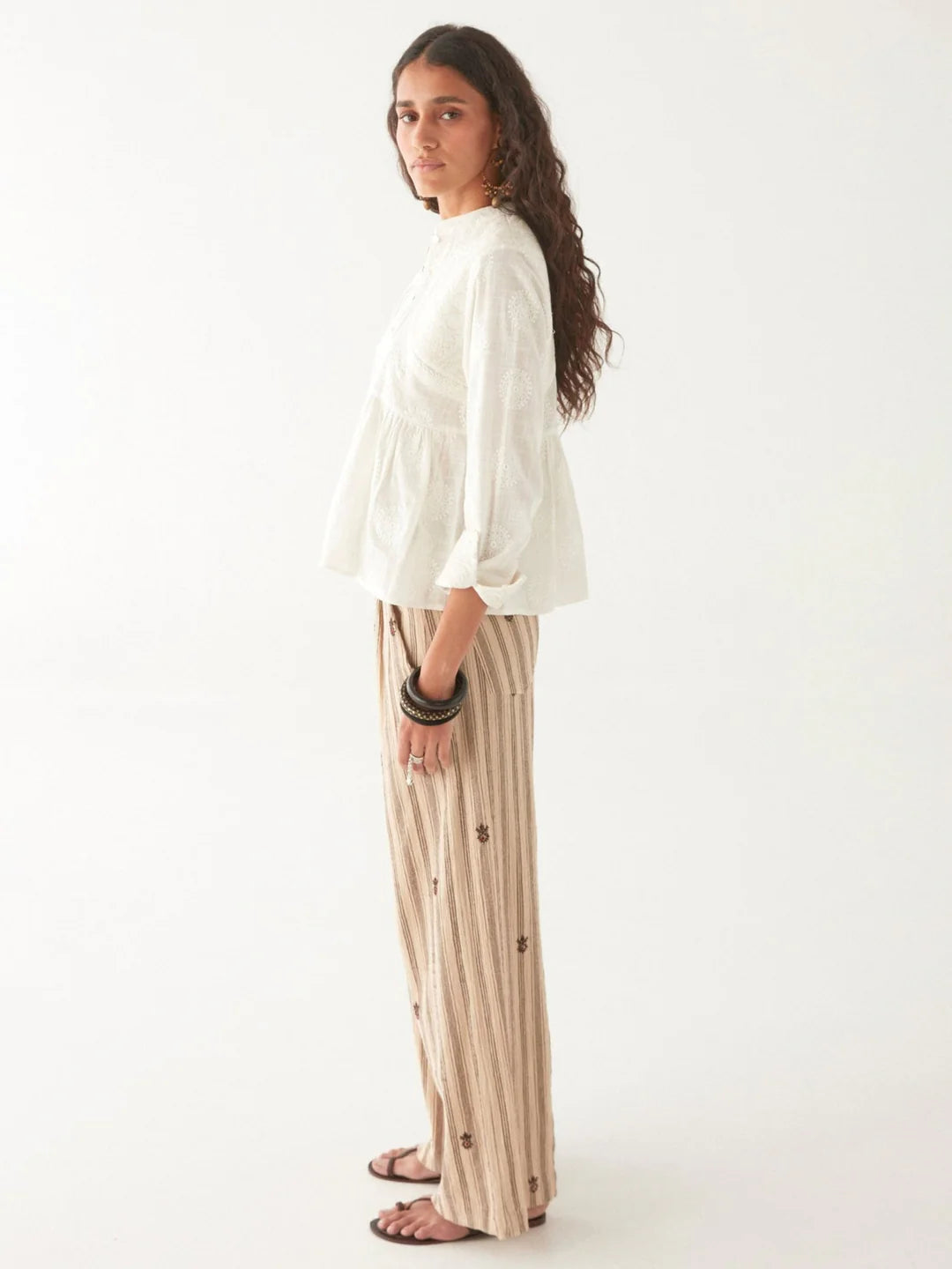 Bluse Ariana - Mosaique Ivory