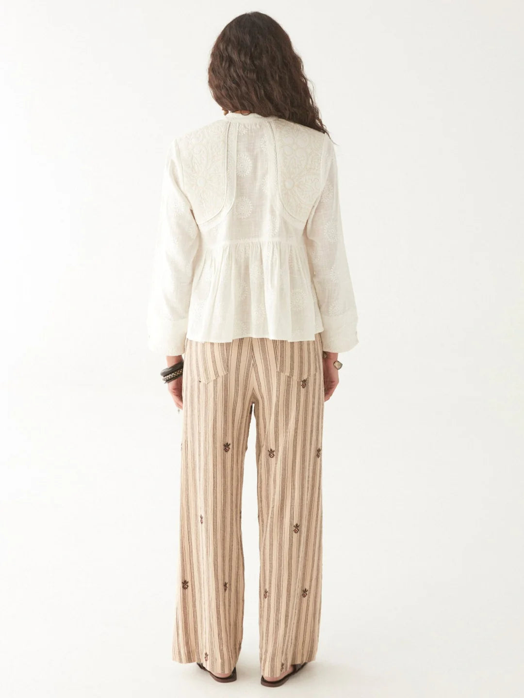 Bluse Ariana - Mosaique Ivory