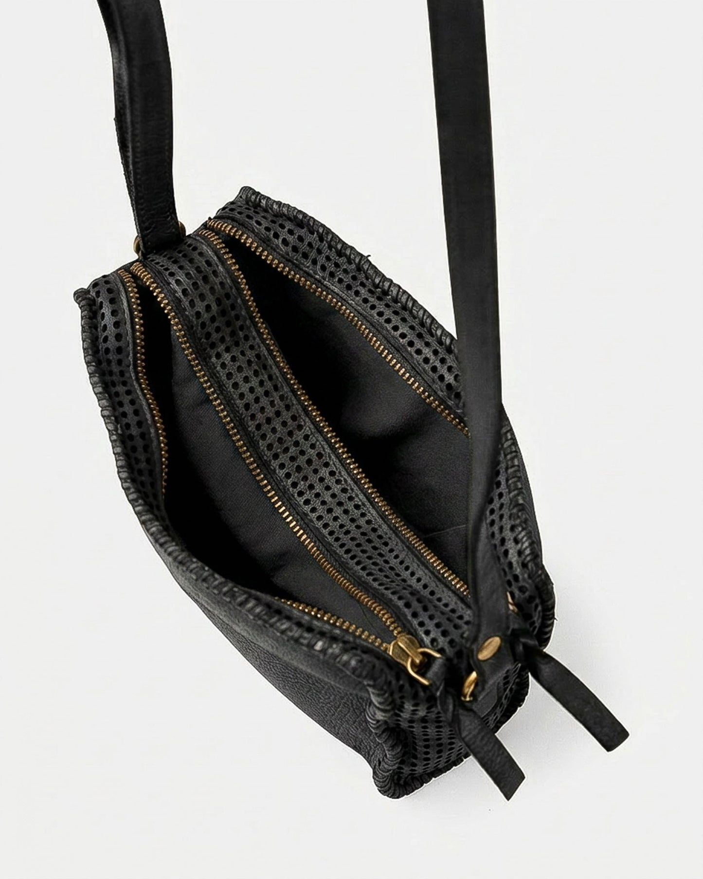 Leather shoulder bag BIBA Abbot