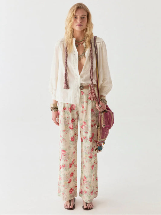 Bluse Colette - Mosaique Ivory