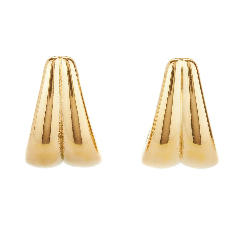 Øredobber Retro Waterfall Hoops