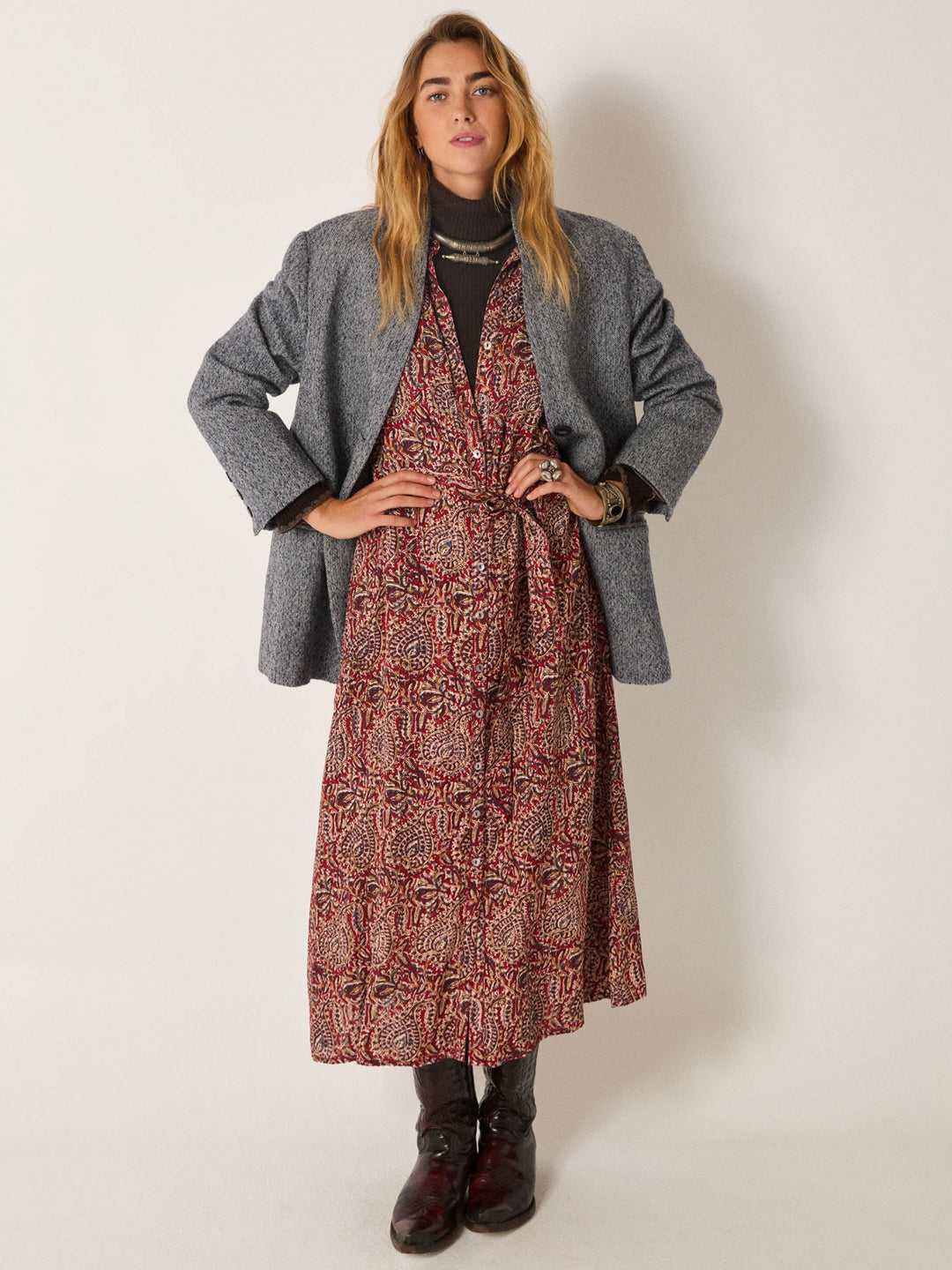 Kjole Aretha - Burnt Russet