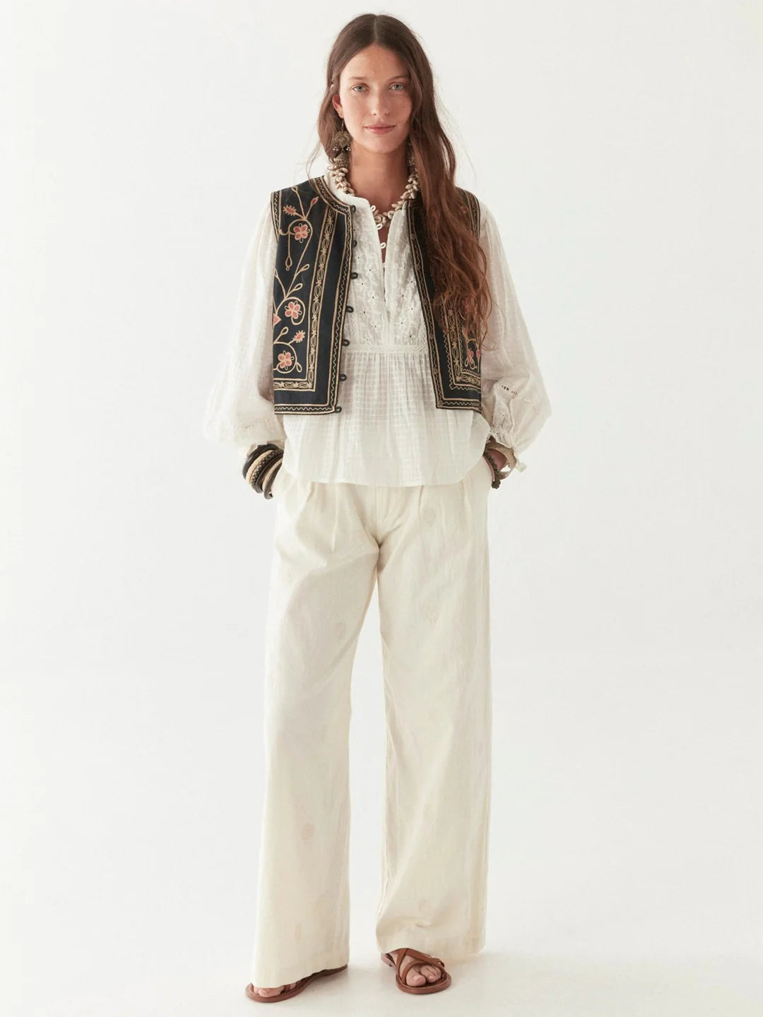 Bluse Sabine Lord Byron - Pearl