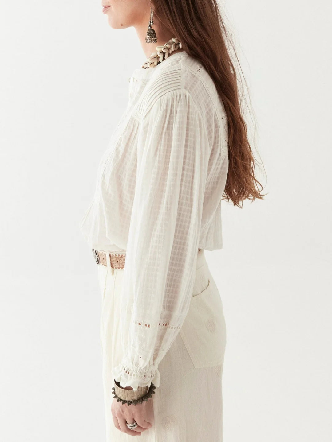 Bluse Sabine Lord Byron - Pearl