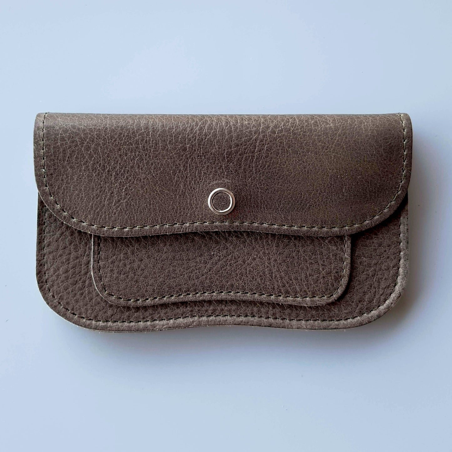 Lommebok Cat Chase, liten. Grey Brown Used Look
