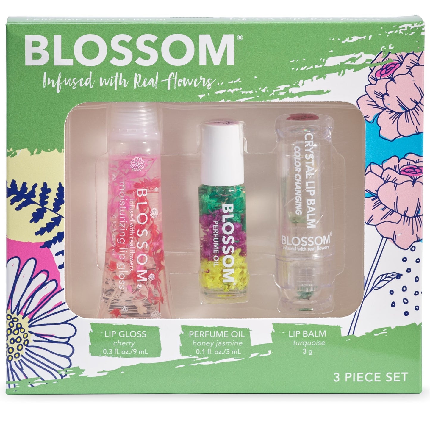 Blossom Lip&Perfume Oil Gavesett