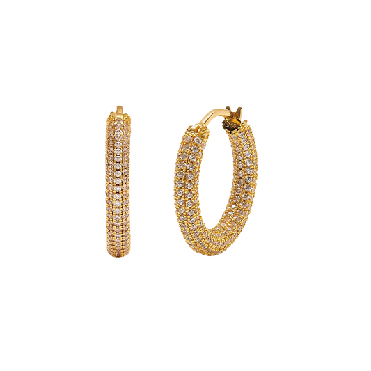 Øredobber Daphne Gold