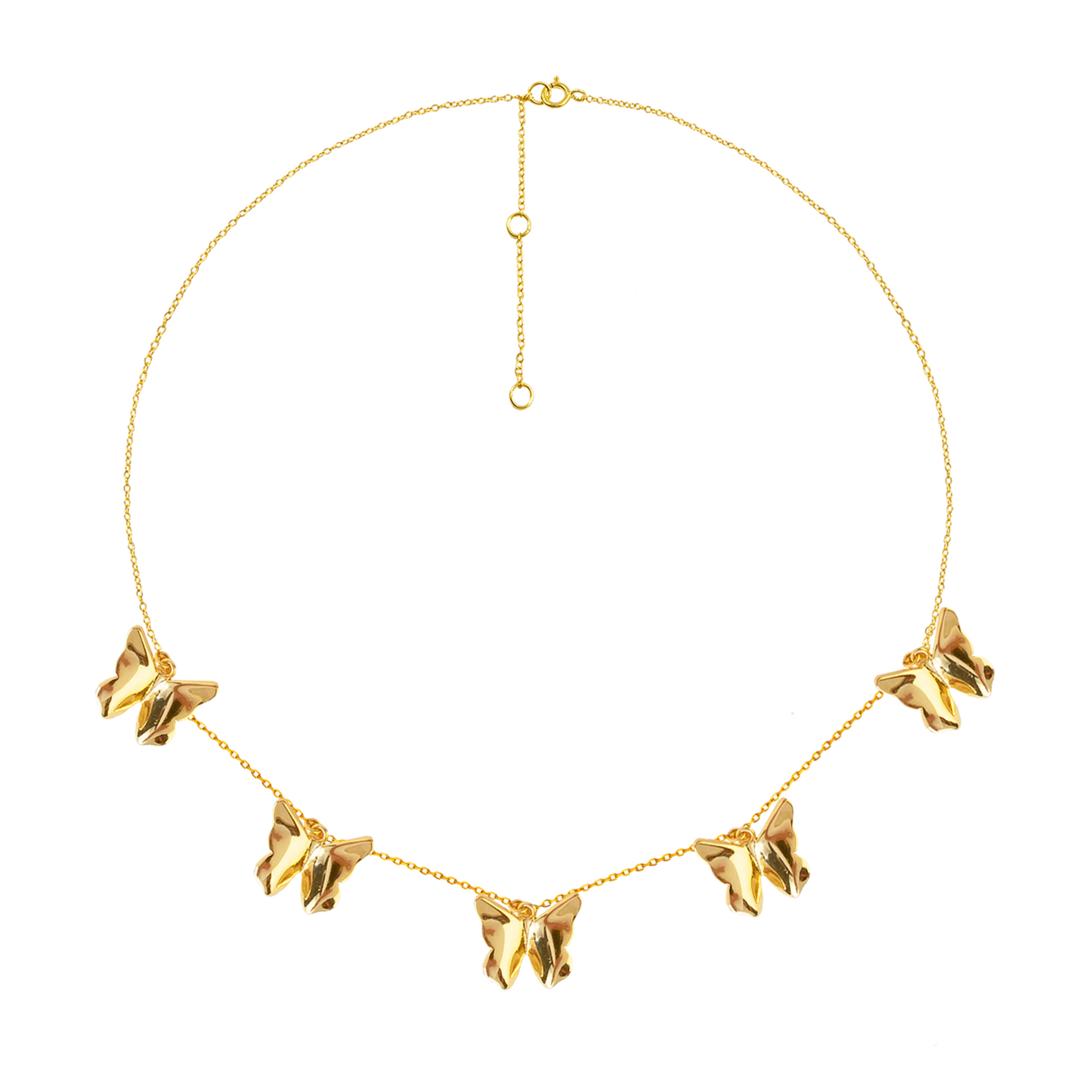 Smykke Butterfly Gold