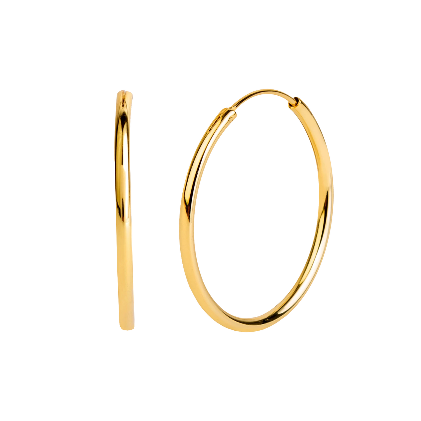 Øredobber Medium Parfait Gold
