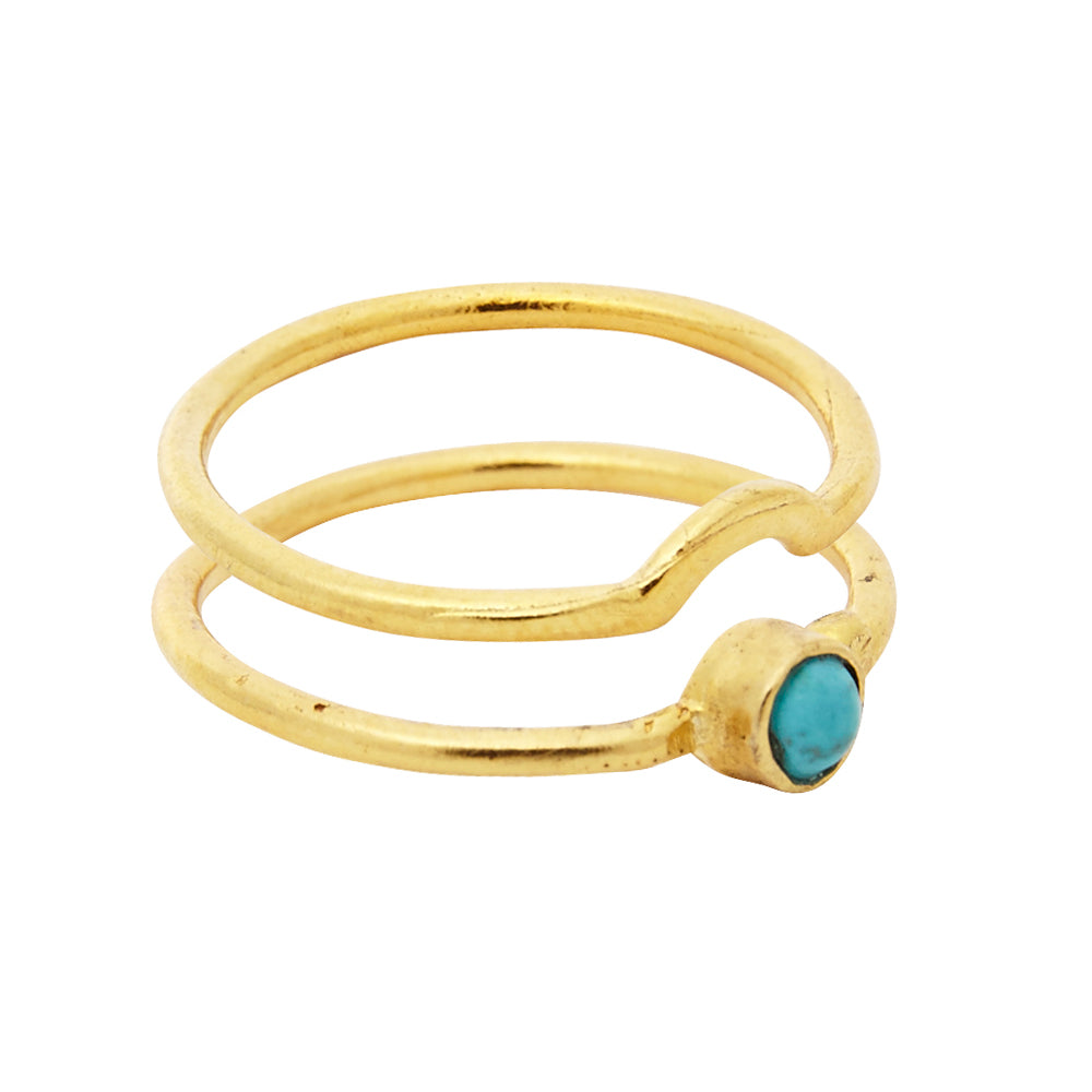 Ring Zodiac Steinbukken