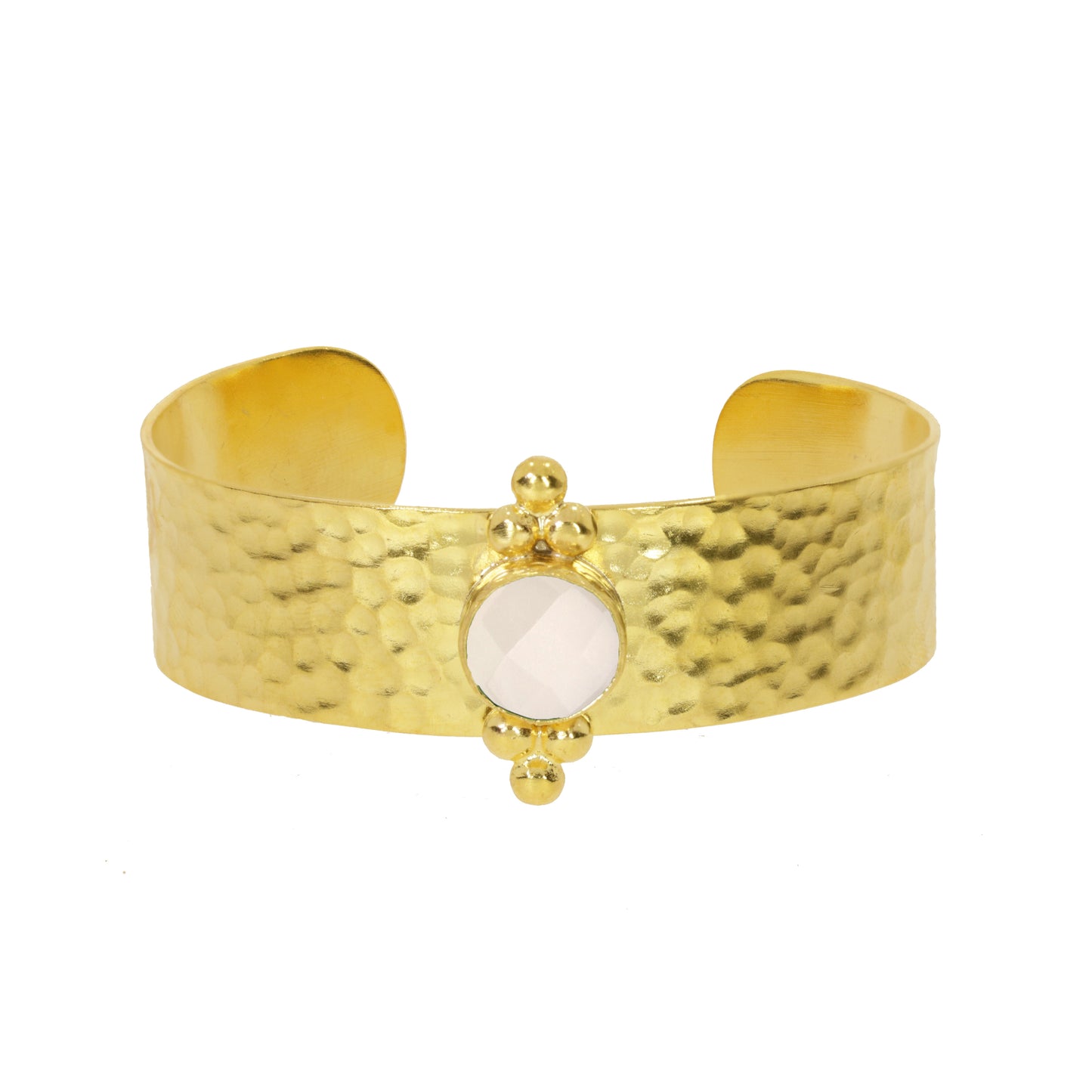 Armbånd Gold Chalcedony Cuff