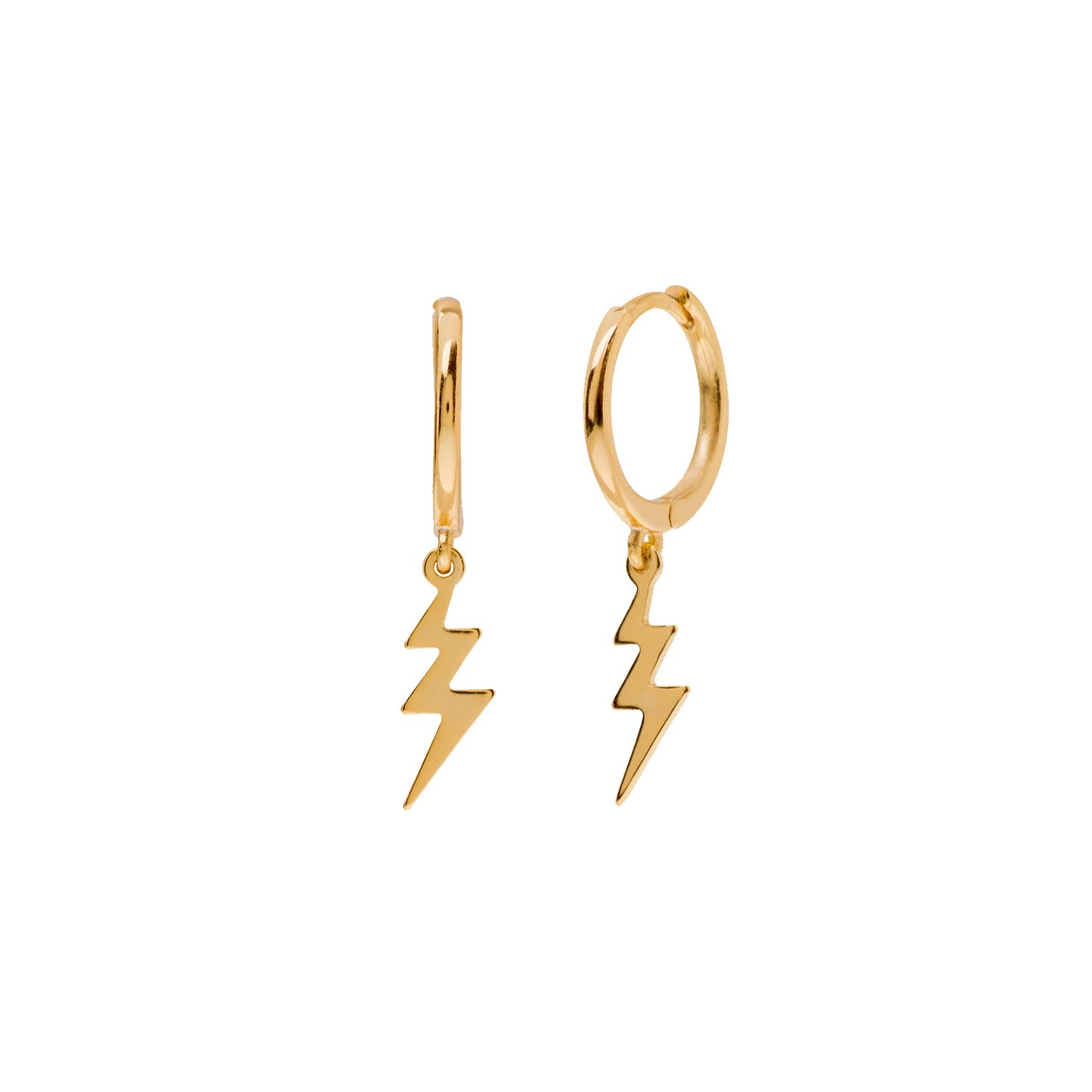 Øredobber Rayo Hoop Gold