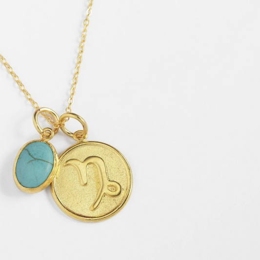 Smykke Steinbukken Turquoise