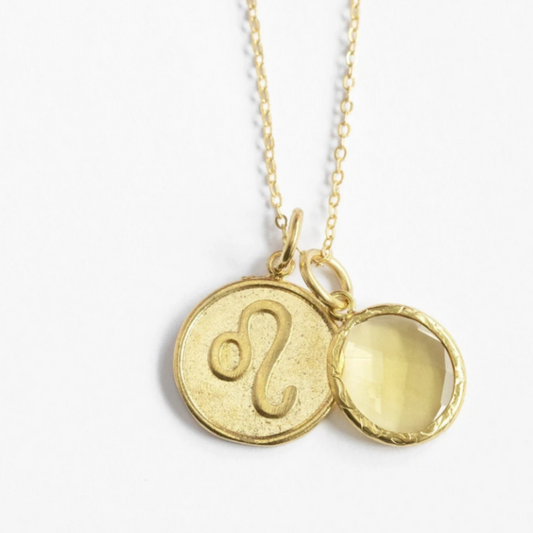 Smykke Løven Citrine