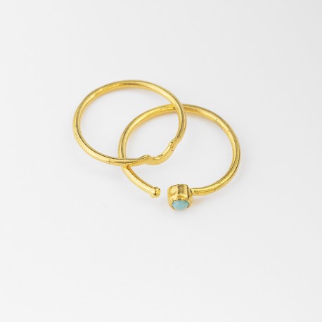 Ring Zodiac Steinbukken