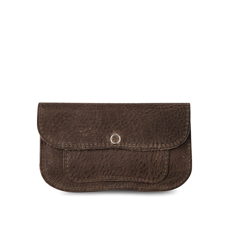 Lommebok Cat Chase, liten. Grey Brown Used Look