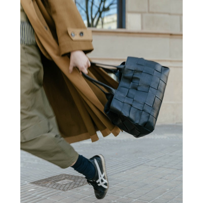 Leather shoulder bag BIBA Wann