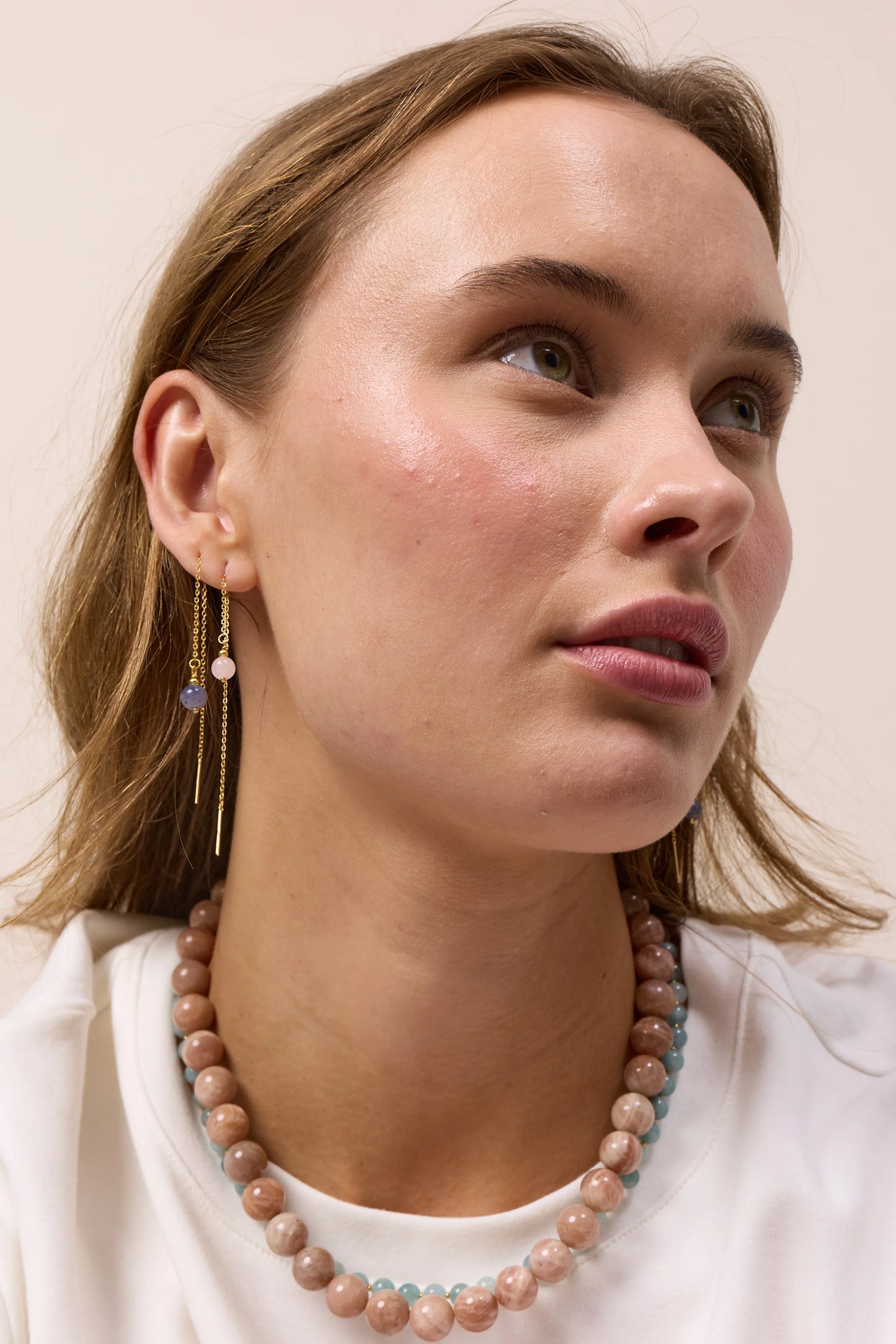 Ella Rose Jade øredobber - Love Soï Copenhagen
