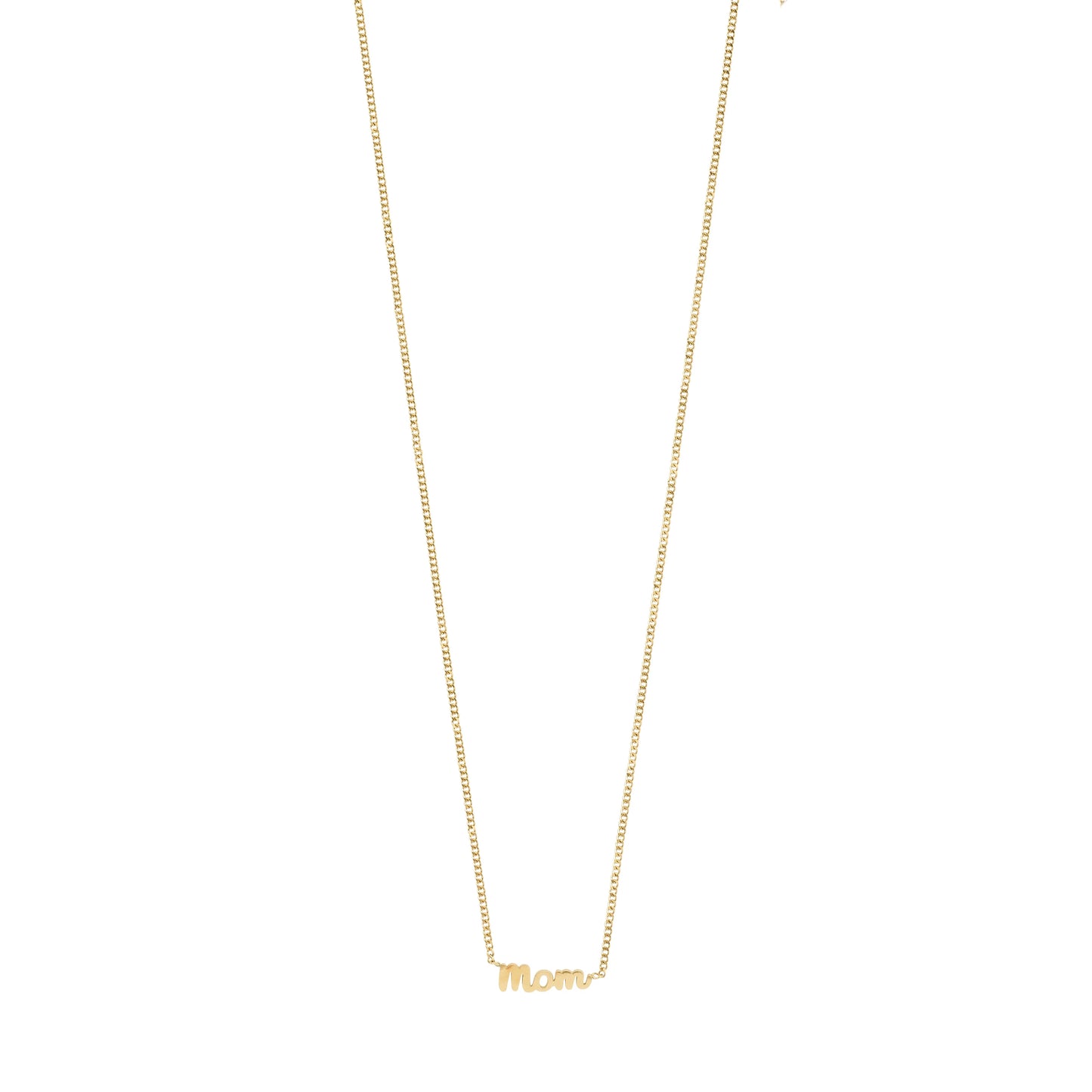 Halssmykke MOM gullbelagt